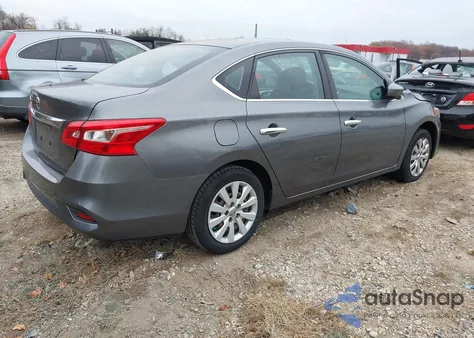 2016 Nissan Sentra Fe+ S/S/Sl/Sr/Sv from USA, damaged, VIN 3N1AB7AP4GY306687